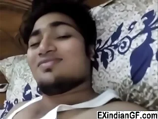 Cute Desi girl tit fucking her BF
